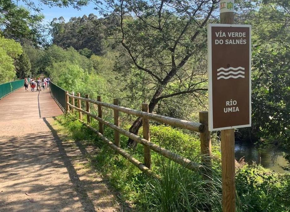 Alojamiento A Tafona Caldas De Reis Exterior foto